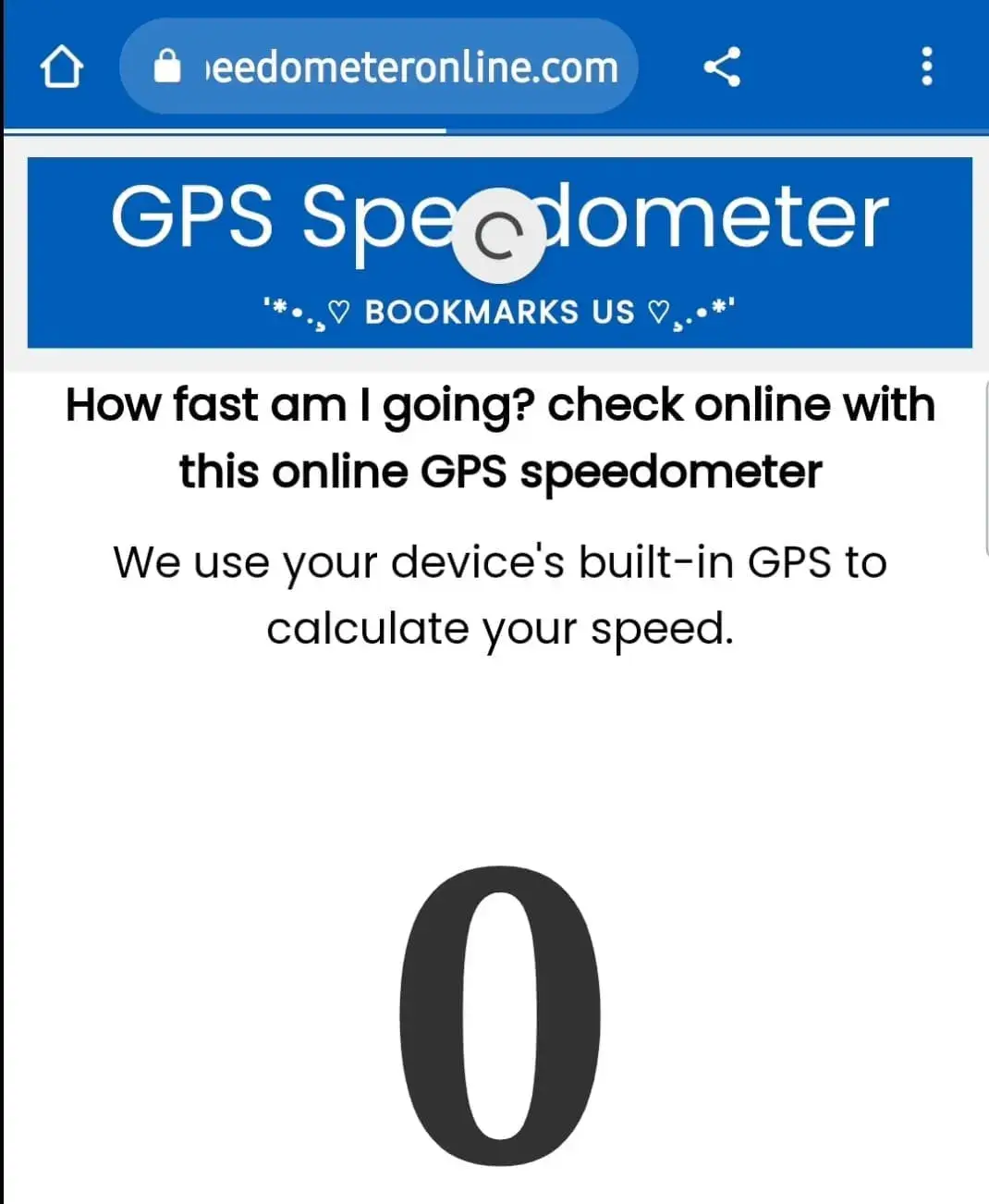 SpeedoMeter Online